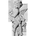 thumbnail image 1 of Ekena Millwork ONL10X09X01PO-R 10.62 In. W X 9.37 In. H X 1.12 In. P Architectural accent - Pompeii Angel Corner Onlay- Right, 1 of 1