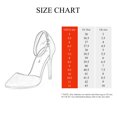 thumbnail image 3 of Dream Pairs Women's Ankle Strap High Heel Pointed Toe Stilettos Wedding Dress Pumps Shoes OPPOINTED_LACEY BLACK/NUBUCK Size 11, 3 of 6