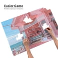thumbnail image 3 of Sikiie Pastel Pink Beach Cafe Puzzle, Jigsaw Puzzles, Jigsaw Puzzles 1000 Pieces, Custom Jigsaw Puzzle for Adults (29.5×19.7in, Horizontal), 3 of 9