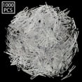 thumbnail image 5 of 1000 Pcs Clear U Shape Plastic Alligator Clips with Teeth Shirt Folding Clips for Socks Dress Ties Hold Garments in Place, 5 of 7
