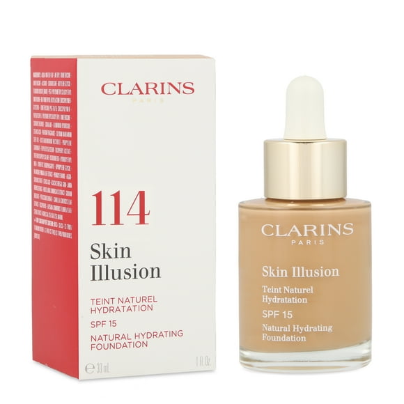 Base Skin Illusion Natural Hydrating Foundation Spf 15 -Cappuccino Clarins Base Skin Illusion Natural Hydrating Foundation Spf 15 -Cappuccino