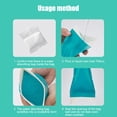thumbnail image 3 of Ygjytge 4 Bolsas para Orinar Emergencia Al Aire Libre 700 Ml Bolsas para Orinar Fáciles Llevar Mini Inodoro (azul), 3 of 9