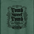 thumbnail image 3 of Disney - Haunted Mansion Parks Attraction - Tomb Sweet Tomb - Women's Lightweight French Terry Long Sleeve Shirt, 3 of 5