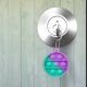 thumbnail image 4 of Llavero redondo de silicona juguete de rompecabezas sensorial de burbujas de Ehuebsd empuje juguete para aliviar la ansiedad y el autismo, 4 of 5