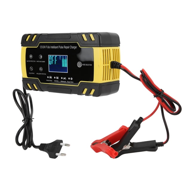 Arrancador De Batería Inteligente De 12V/24V, Reparación De Pulso De Carga Automática Para Coche Y Motocicleta