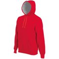 thumbnail image 2 of Kariban Mens Heavy Contrast Hooded Sweatshirt / Hoodie, 2 of 2