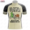 thumbnail image 3 of Camiseta de ciclismo del equipo Turtle Cycling para hombre, maillot reflectante de manga corta para ciclismo de montaña, ropa de ciclismo de montaña para equipo profesional de descenso, nueva, 3 of 5