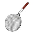thumbnail image 4 of Cesta plegable Colamx para parrilla de barbacoa de Metal con asa, 4 of 8