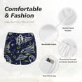 thumbnail image 6 of Lsque Hand Drawn Rockets Printed Women's Running Shorts with Liner Pockets,Elastic Quick Dry Workout Athletic Gym Yoga Shorts,Womens High Waist Shorts-Medium, 6 of 9