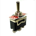 thumbnail image 1 of SAJH-6134 - TOGGLE SWITCH MOM 1P2T 20A (ON)- OFF-(ON) 125VAC TH SCR 12MM HOLE, 1 of 1
