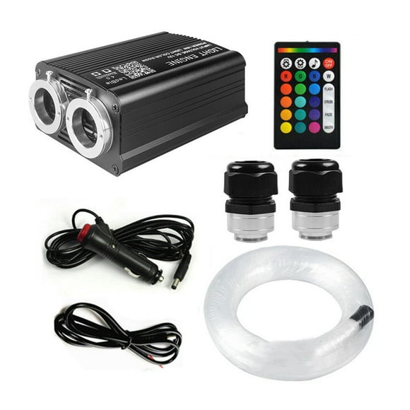 Thinsony 1000Pcs 0.75mm 2m Fiber Optic Cable Light Kit Roof Headliner Headliner Star Headliner Star Light