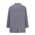 thumbnail image 5 of Meichang Blazer Jackets for Women Basic Solid Color Blazer Dressy Lapel Collar Outwear Casual Long Sleeve Open Front Cardigan, 5 of 6