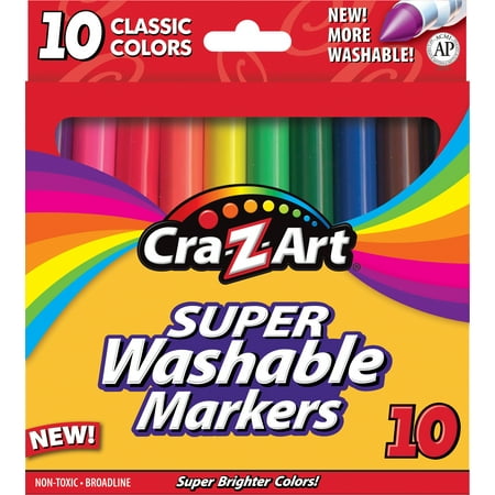 Cra-Z-Art Washable Markers, 10 Count