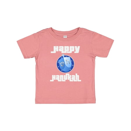 

Inktastic Happy Hanukkah Dreidel Boys or Girls Baby T-Shirt