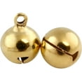 thumbnail image 3 of Naler 120Pcs Gold Jingle Bells,12mm Craft Bells for DIY Gift,Jewelry Making,Christmas Home Decor,0.287lb, 3 of 7
