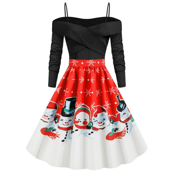 Ladies xmas party dresses deals