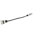 thumbnail image 4 of Cable divisor XLR, conector hembra XLR de 30 cm, cable de extensión XLR, cable adaptador XLR, eficiencia maximizada, 4 of 8