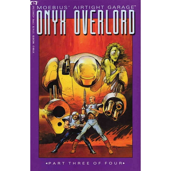 Onyx Overlord #3 VF ; Epic Comic Book