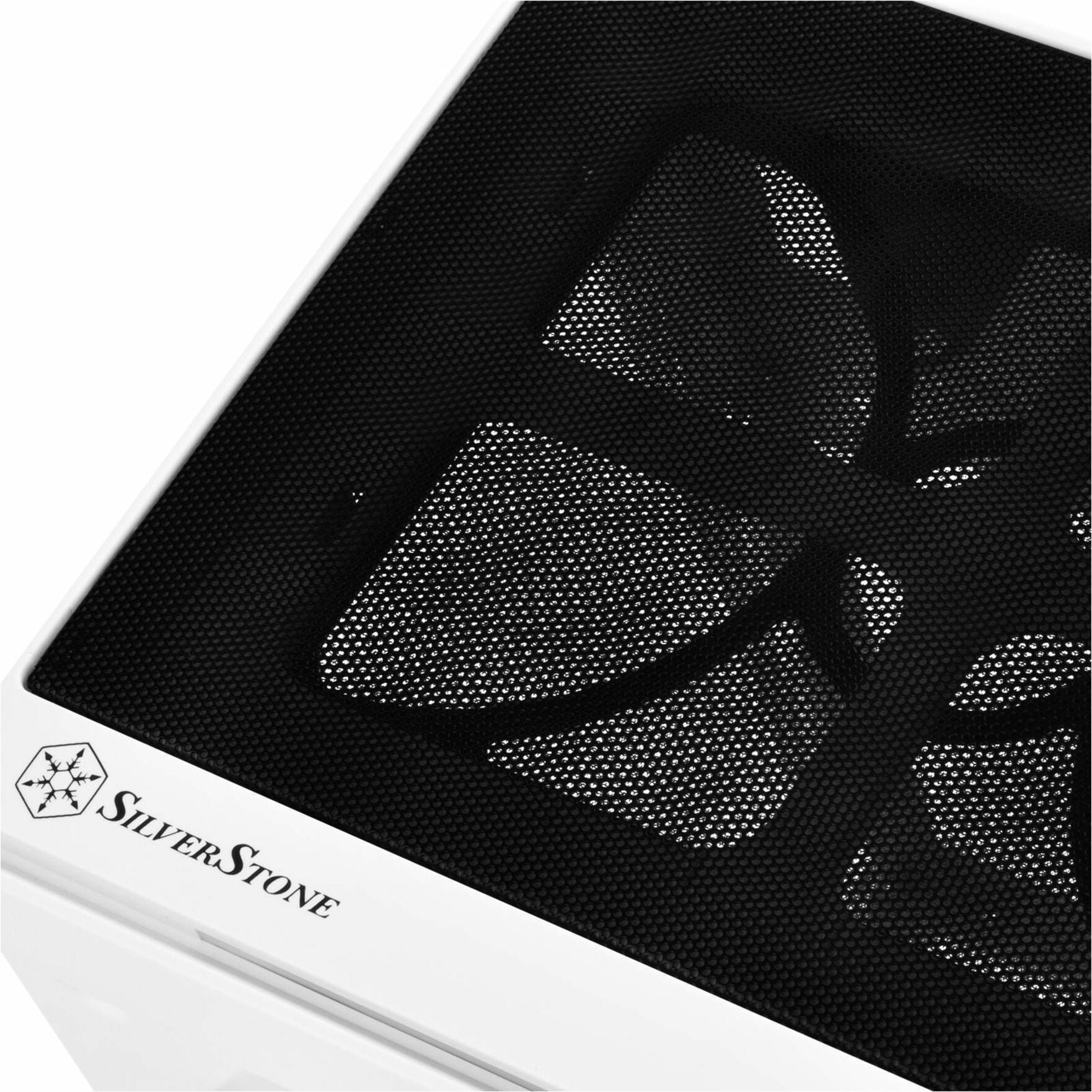 Silver Stone Technologies SG13WB Mini-DTX Small Form Factor Computer Case - White