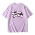 thumbnail image 4 of Shadoumai Girls 5t Shirts Printed Pattern Crew Neck Shirt Short Sleeve T-Shirt Fashion Casual Sports T-Shirt Toddler Girl Clothes, 4 of 4