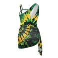 thumbnail image 5 of Whosucclay Butterfly Tie Dye Girls One Piece Swimsuits, Adjustable Straps Removable Bra Girls' One Piece Swimsuit with Cover Up for Swimwear, 17-18 Years Old, 5 of 10