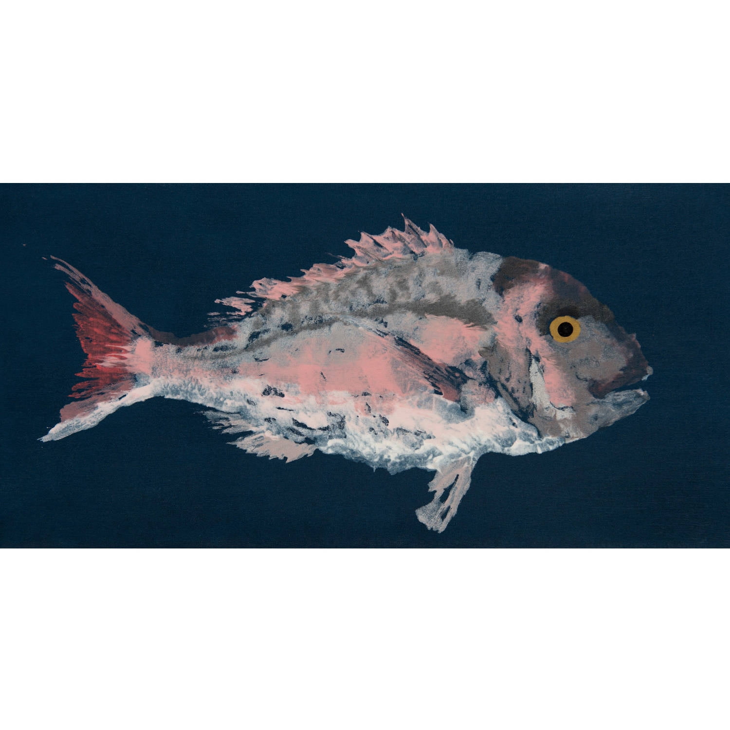 Marmont Hill 'Red Porgy' Painting Print on Wrapped Canvas