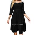thumbnail image 1 of Vestido de verano elegante con cuello halter y cuello cuadrado con disidencia Rbg para mujer Vestido elegante con cuello halter y cuello disidente Rbg, 1 of 6