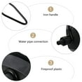 thumbnail image 3 of LEEYNEER Boat Motor Water Muffs Engine Flush Muffs Black Spring Steel 1Set  Engine Care, 3 of 7