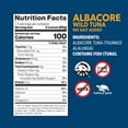 thumbnail image 5 of Wild Planet Wild Albacore Tuna, No Salt Added, 5 oz Can (Pack of 12), 5 of 7
