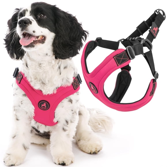 Arnés para perros Gooby Escape Free Sport rosa para perros pequeños