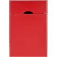 thumbnail image 5 of Chelsea Lane Wood End Table with Drawer and Lift-top Power Outlet, Samba Red, 5 of 5