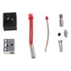 thumbnail image 1 of Kit de extrusor de extremo caliente de 24 V y 40 W con aleación de titanio y bloqueo de calor de alta temperatura de 300 °C para impresora 3D Ender 3 S1., 1 of 14