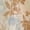 Ivory Soft Petals, variant on Plus Size Elbow Tie-Sleeve Tunic
