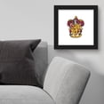 thumbnail image 3 of Gallery Pops Harry Potter - Gryffindor Crest Scroll Wall Art, Black Framed Version, 12" x 12", 3 of 5