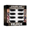 thumbnail image 5 of Eelhoe - Pasta para pestañas y sombras de ojos autoadhesivas, 7 colores, delineador con purpurina, sin pegamento, autoadhesiva, para maquillaje de ojos, color verde, 5 of 5