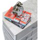 thumbnail image 4 of Torre de Almacenamiento Moderna de 9 Compartimentos de Tela y Metal de GGI International, Color Gris, 4 of 5