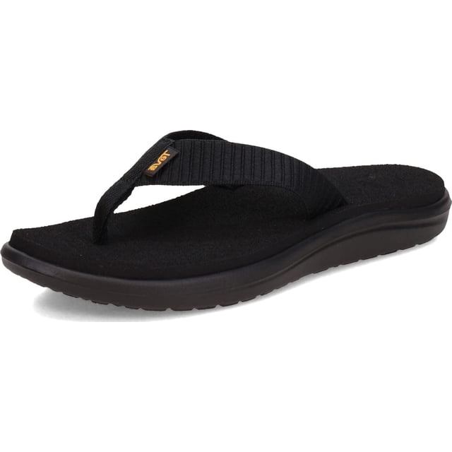 Sandalia Teva Voya para mujer, color negro, talla 11