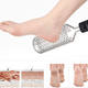 thumbnail image 4 of 2 raspadores de metal para pies (lima para pies) + 1 cuchilla de repuesto GRATIS para exfoliante de pies, elimina durezas de acero inoxidable para pies húmedos y secos, 4 of 5