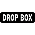 thumbnail image 2 of 10in x 3in Drop Box Sticker, 2 of 2