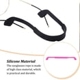 thumbnail image 3 of Cordon de Lunettes Professionnel Accessoire de Fixation de Lunettes de Sport Cordon de Lunettes Cordon de Fixation Sangle de Lunettes en Silicone pour Extérieur Rouge Rose, 3 of 7