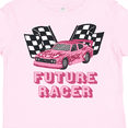 thumbnail image 4 of Inktastic Pink Future Racer Boys or Girls Toddler T-Shirt, 4 of 5
