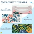 thumbnail image 2 of FORMRS Boys Rash Guard Short Sleeves Swim Shirt Quick Dry UPF 50+ Sun Protection, Sizes 3-12T, Blue Flowers, 2 of 6