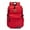 Red, variant on Multi-Compartment Backpack Daypack with Laptop Sleeve, Bottle Holder, and Padded Straps - Perfect for main campus