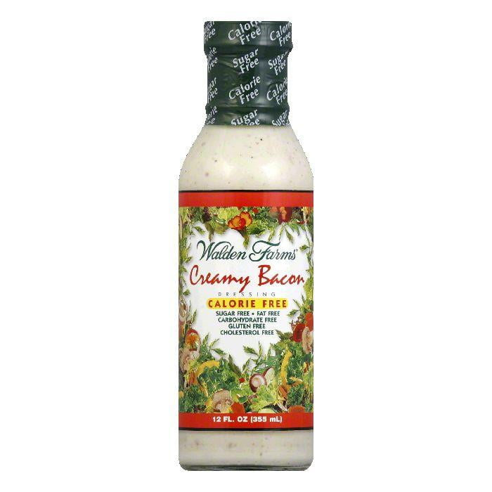 Walden Farms Salad Dressing Creamy Bacon Sugar & Calorie Free No Carb