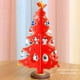 thumbnail image 3 of Adorno de árbol de Navidad Bewildely Rojo Largo, 3 of 6