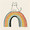 White Cat Rainbow, variant on Yayeee Kids Hooded Towels Toddler Soft Absorbent Beach Bathing Wrap 50" x 23.5", Black Cat Rainbow