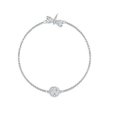 Swarovski REMIX COLLECTION DRAGONFLY STRAND, White, Rhodium -5520650