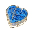 thumbnail image 4 of Rosa de jabón, flor artificial, jabón de baño perfumado creativo, regalo del día de San Valentín, jabón de rosas para la boda del día de Acción de , Azul, 4 of 8