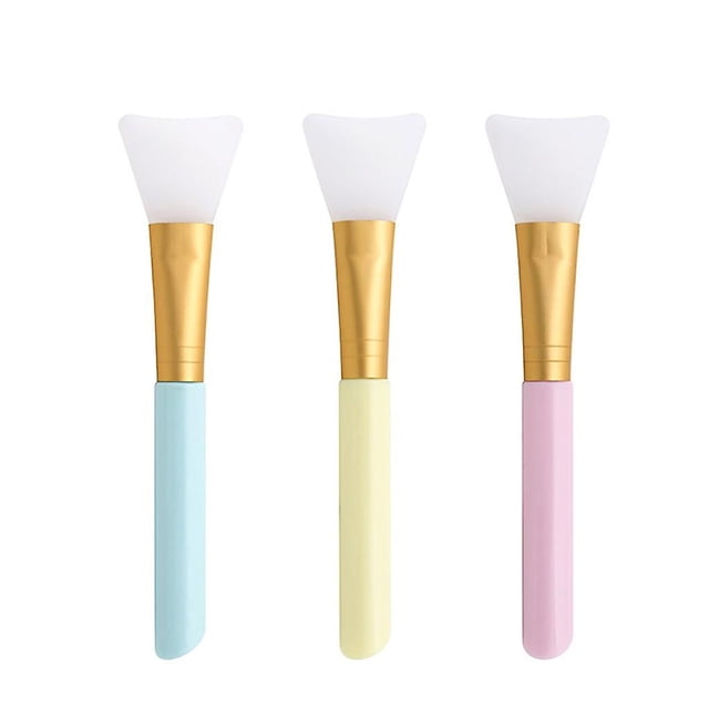 Cepillos faciales flexibles de silicona HUOGUO, 3 unidades