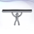 thumbnail image 3 of Plastic Window Squeegee Tiny Human Shape Glass Scraper Cleaning Tools Grey, 3 of 8